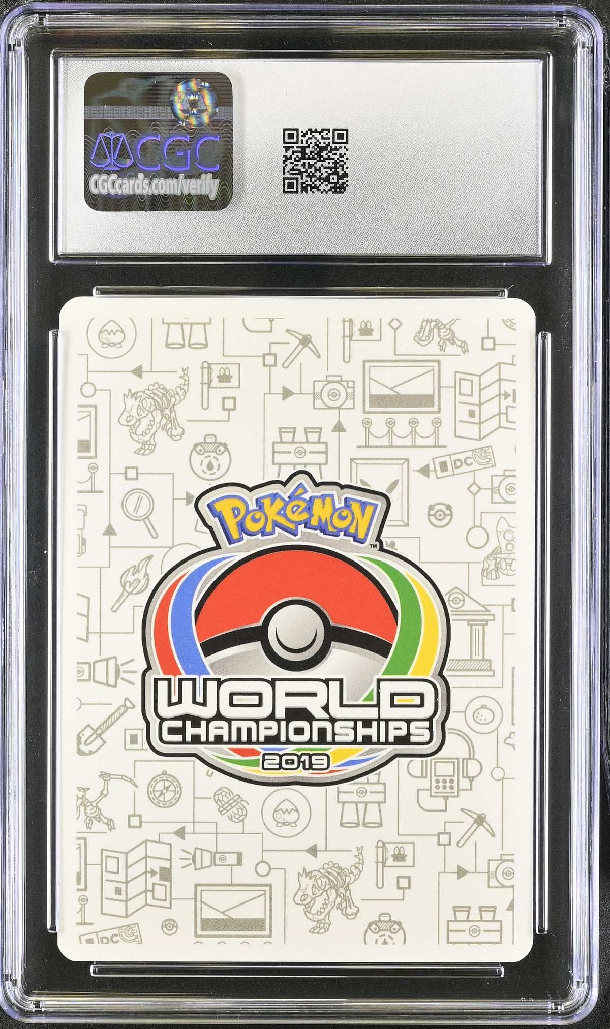 Reshiram & Charizard GX CGC Graded NM/Mint 8