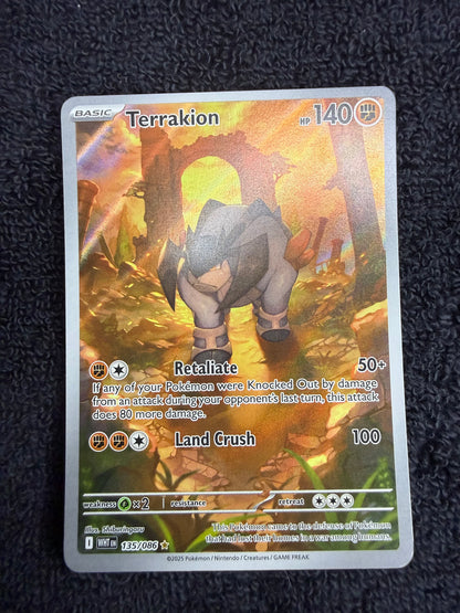Terrakion Pokémon Card