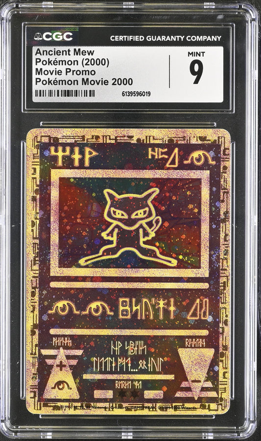 Ancient Mew CGC Graded Mint 9