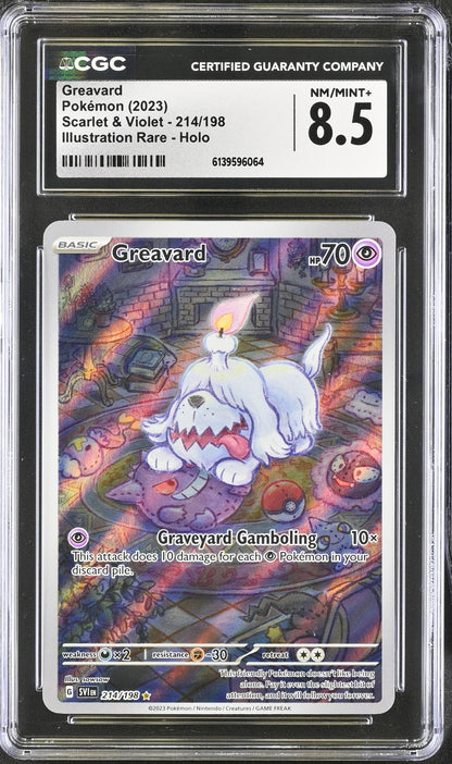 Greavard CGC Graded NM/Mint+ 8.5
