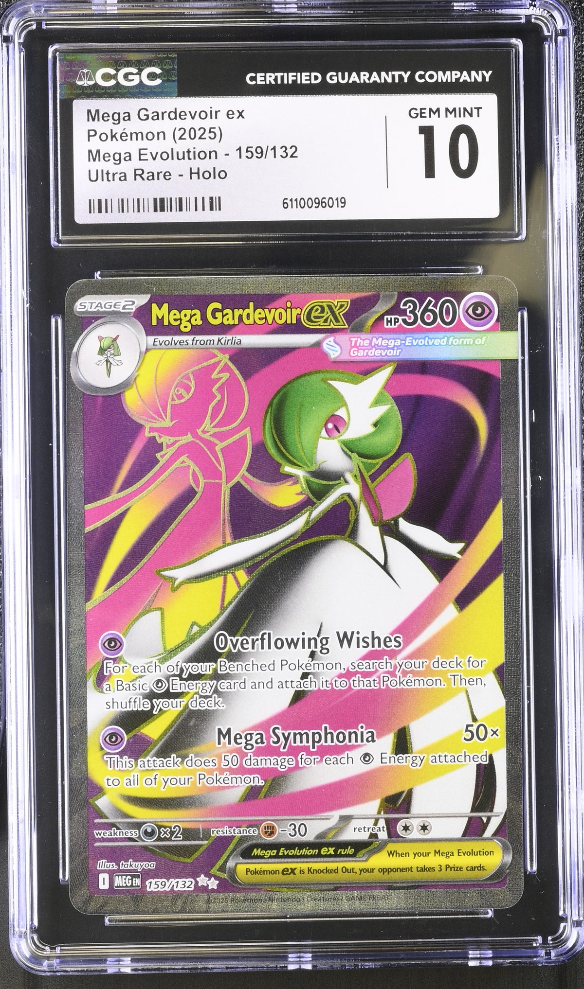 Mega Gardevoir ex CGC Graded Gem Mint 10