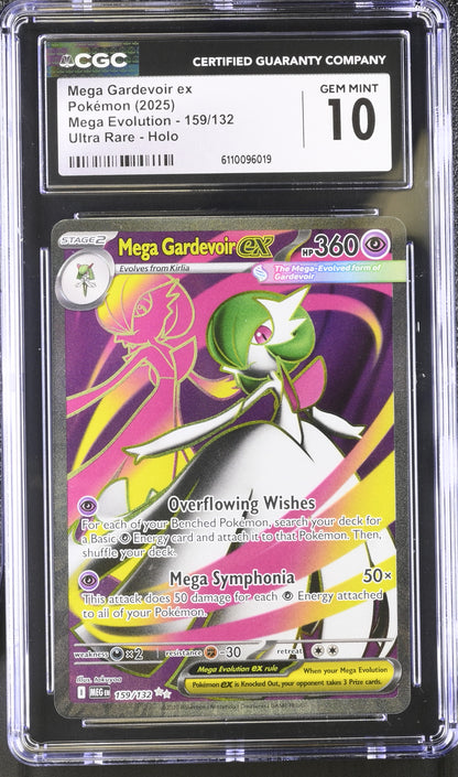 Mega Gardevoir ex CGC Graded Gem Mint 10