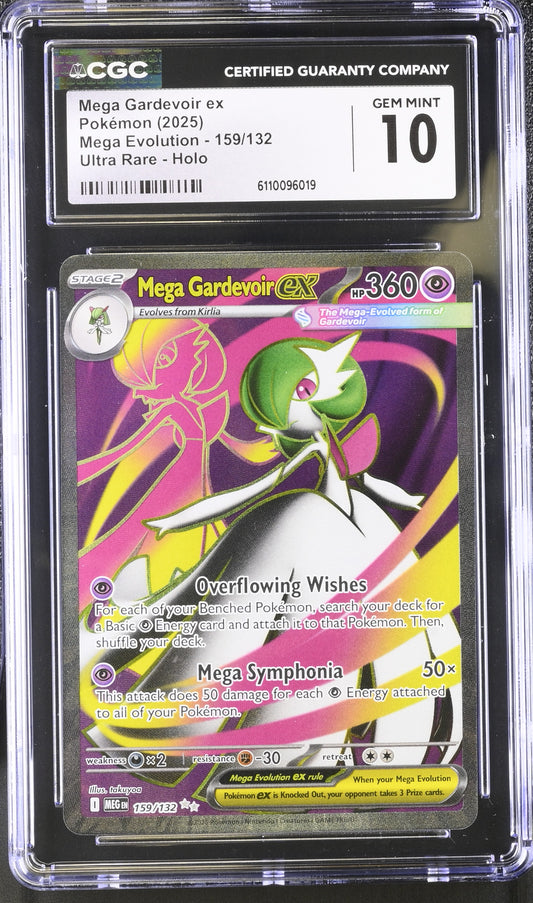 Mega Gardevoir ex CGC Graded Gem Mint 10