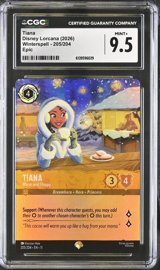 Tiana - Warm and Happy CGC Graded Mint+ 9.5