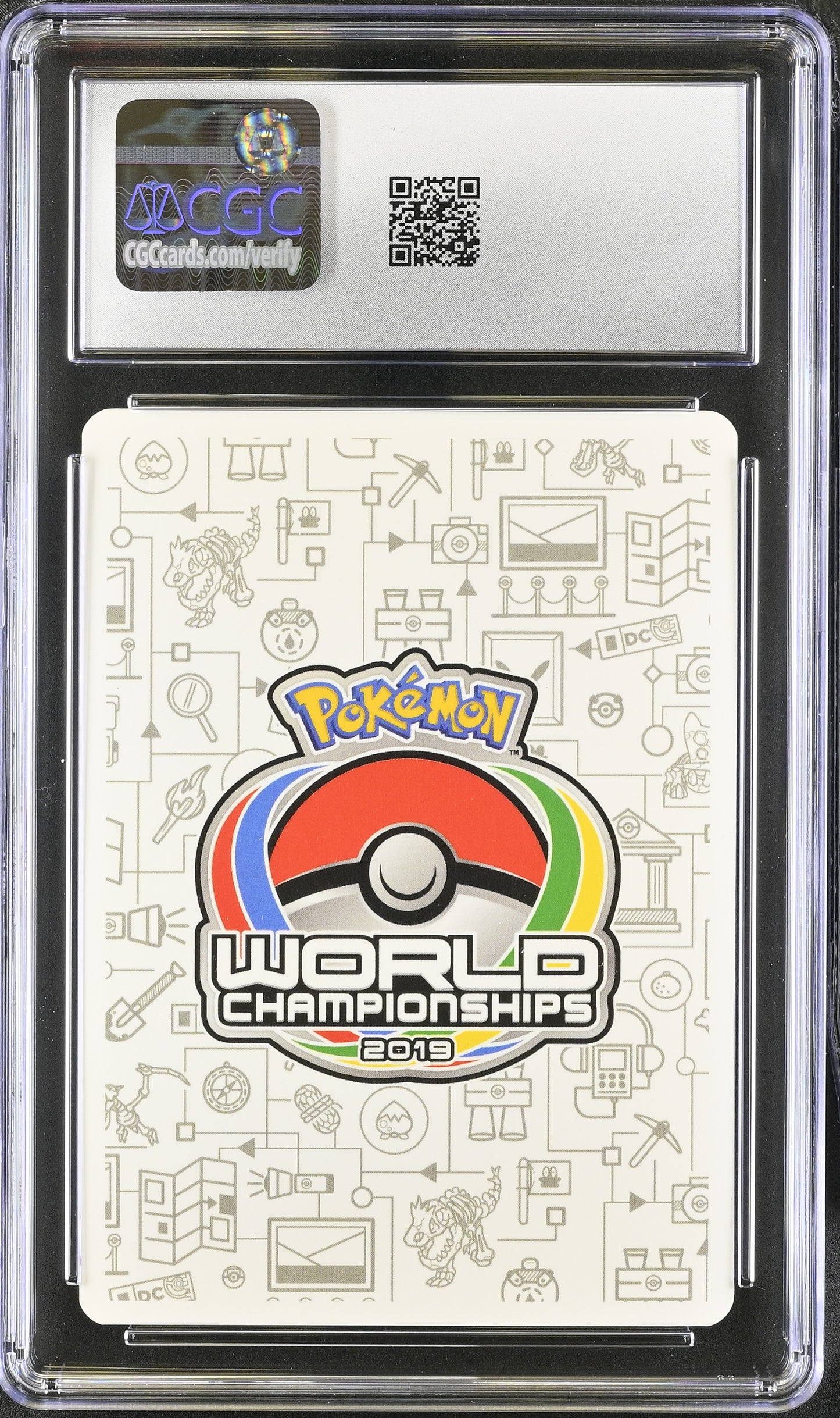 Reshiram & Charizard GX CGC Graded NM/Mint 8