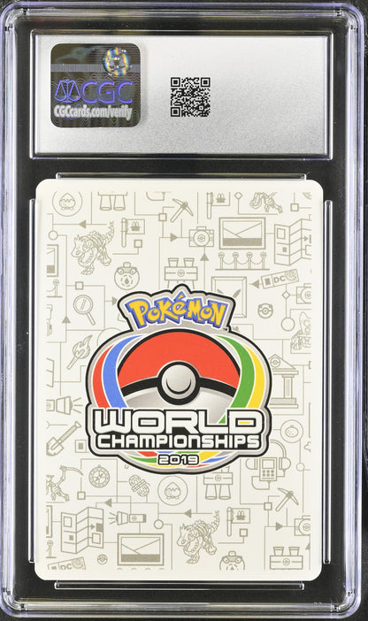 Reshiram & Charizard GX CGC Graded NM/Mint 8